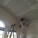Removal and replacement of ceiling