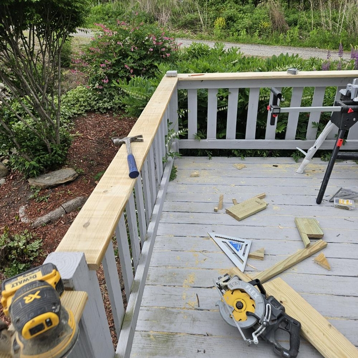 Deck repairs