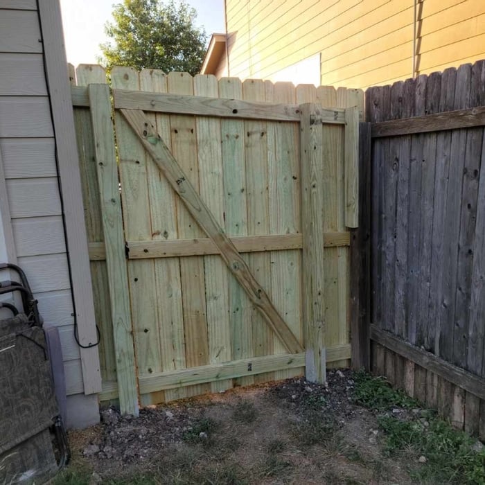Nail Up Gate