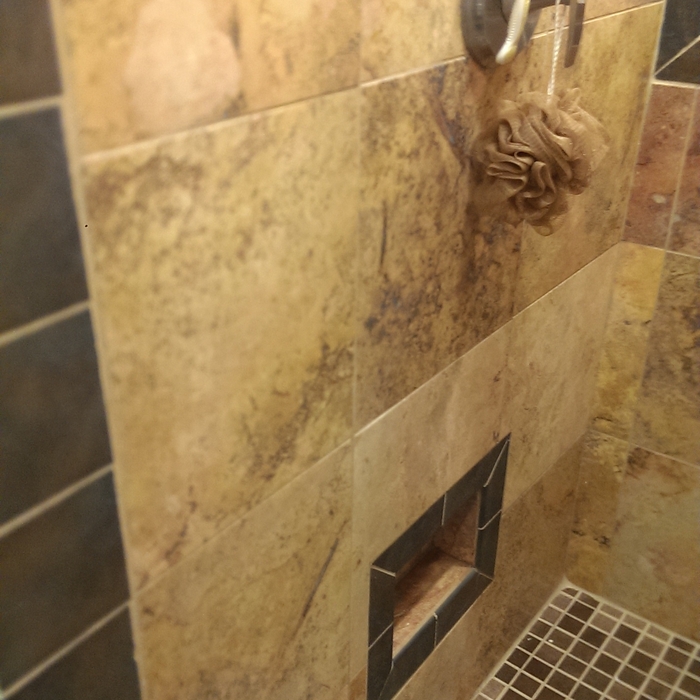 Beautiful Walk in shower.