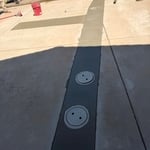 Finished concrete