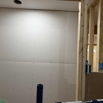 Hang drywall