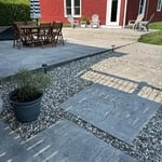 Patio and steps