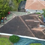 Tile Re-Roof During Tear Off