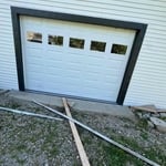 New garage door