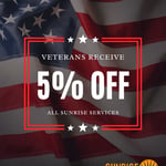 Veterans Receive 5% Off