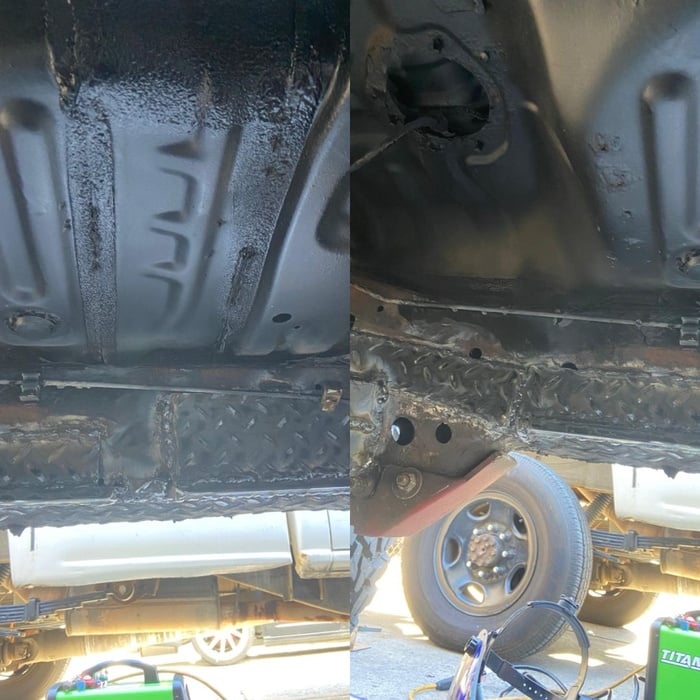 Truck chassis repair