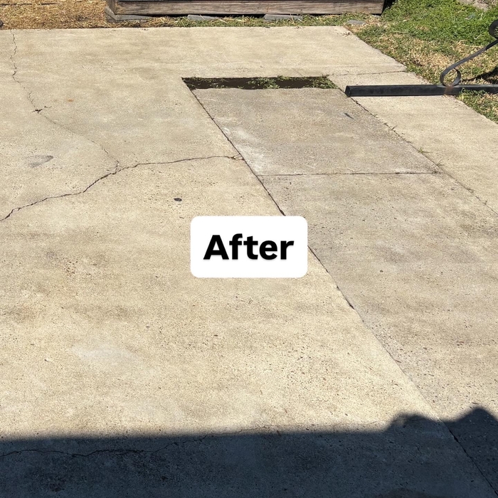 Back Yard Pressure Wash