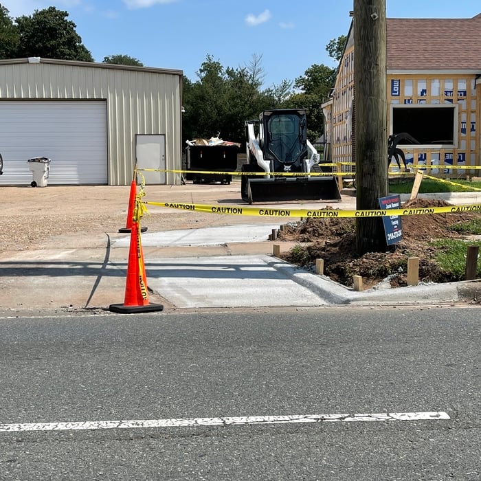 Street Curb Easement