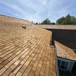 Roof replaced