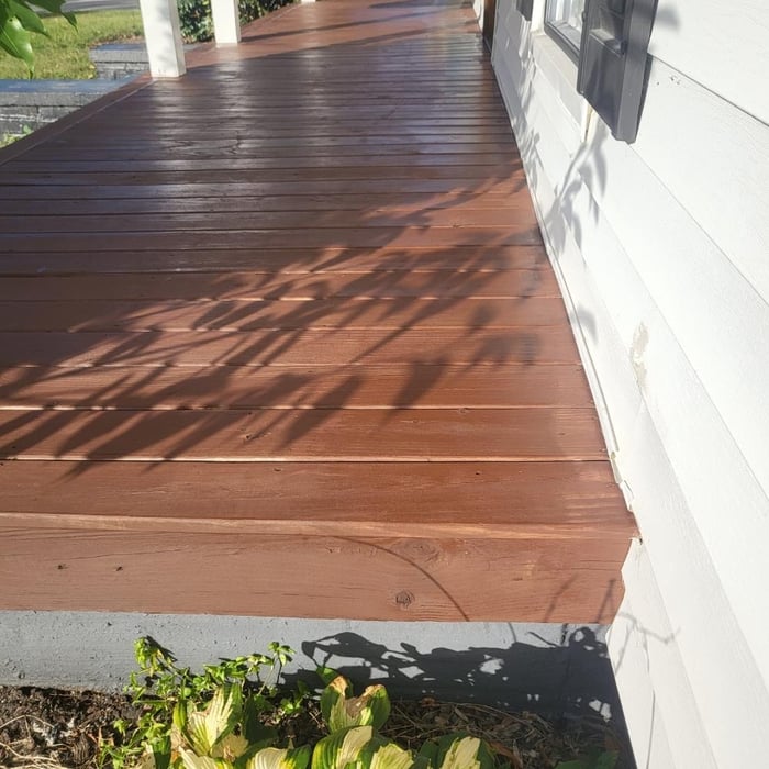 Fence Staining