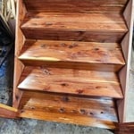 Aeromatic Cedar stairs