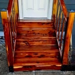 Aeromatic Cedar stairs