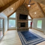 Living room addition