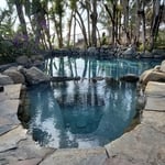 Pool/Spa & Rock