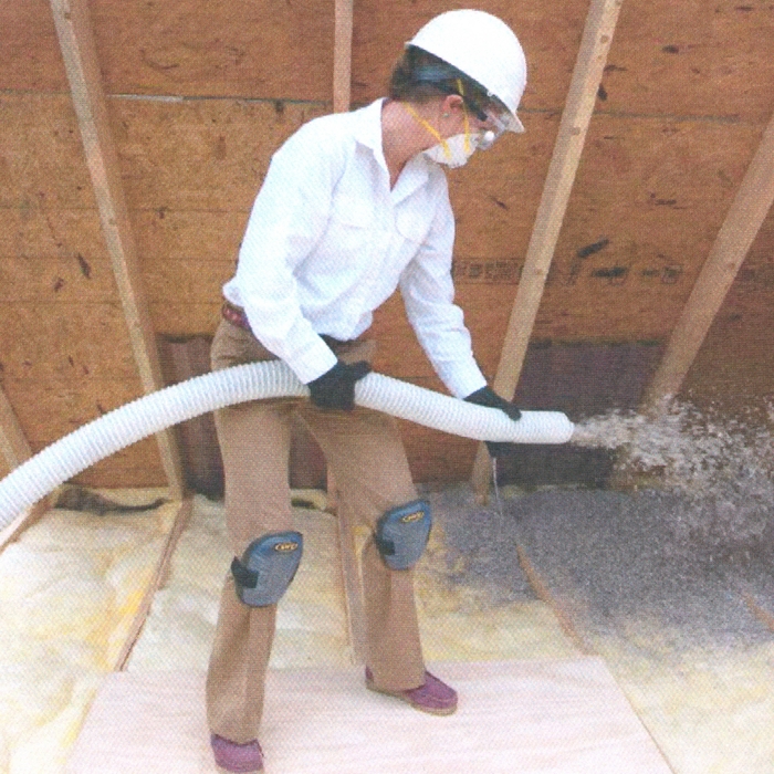 CAPPING INSULATION IN ATTIC