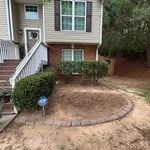 Flower bed install