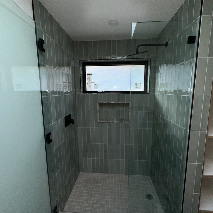 Malibu Ca. Walk in shower
