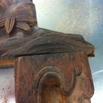 Custom mirror carving
