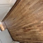 Wood floor refinishing