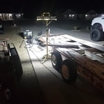 18ft. Car hauler repair.