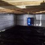 After crawlspace encapsulation