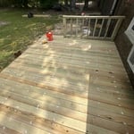 Deck remodeling