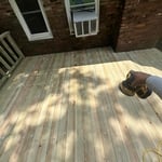 Deck remodeling