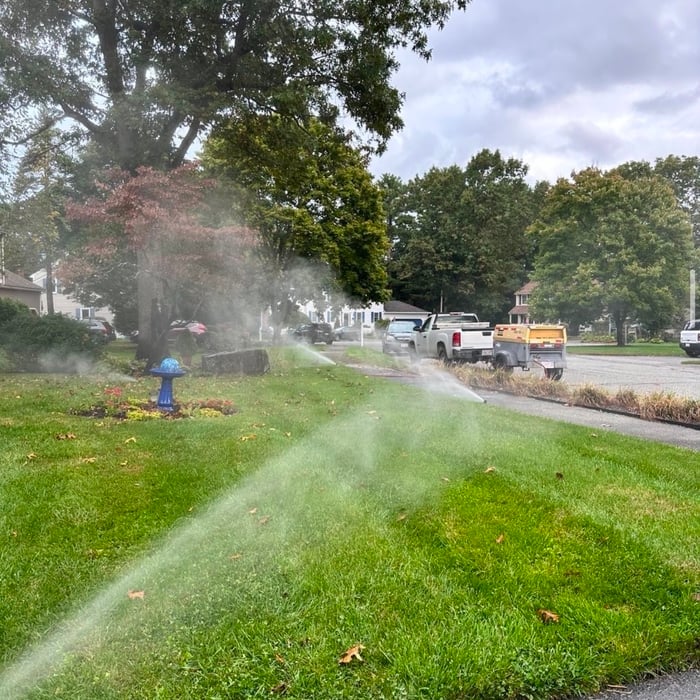 Irrigation maintenance