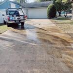 Driveway walkway washing