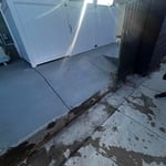 Side walk clean up