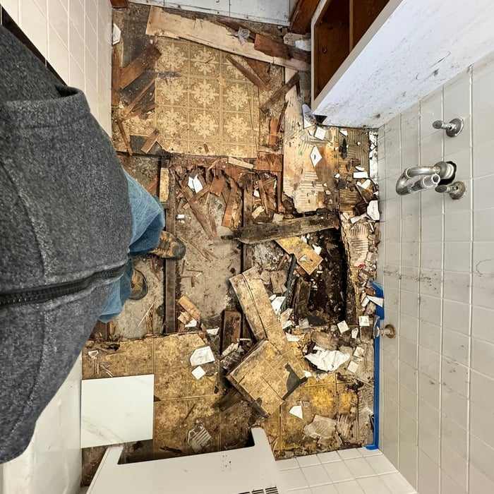Bathroom demo