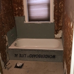 Bathroom remodel