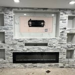 Entertainment wall
