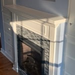 Build cabinets/fireplace