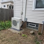 AC install for attic