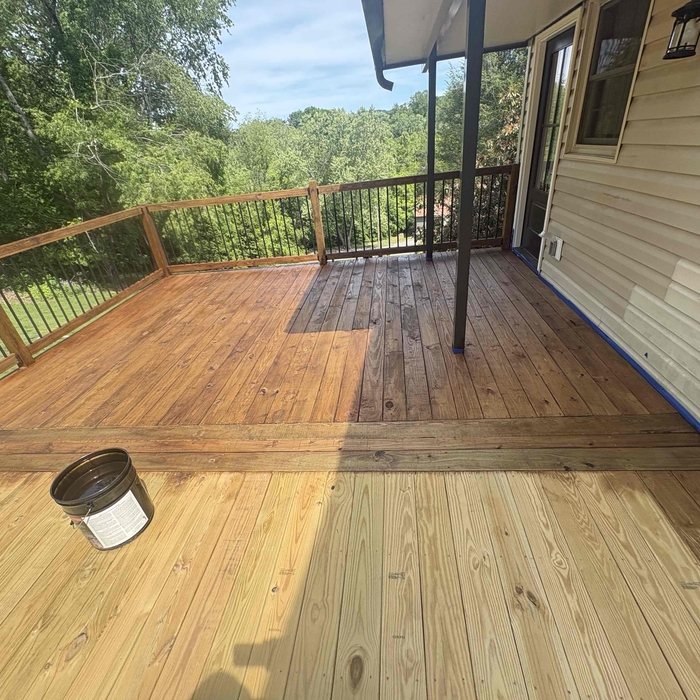 Deck Re-Build & Stain