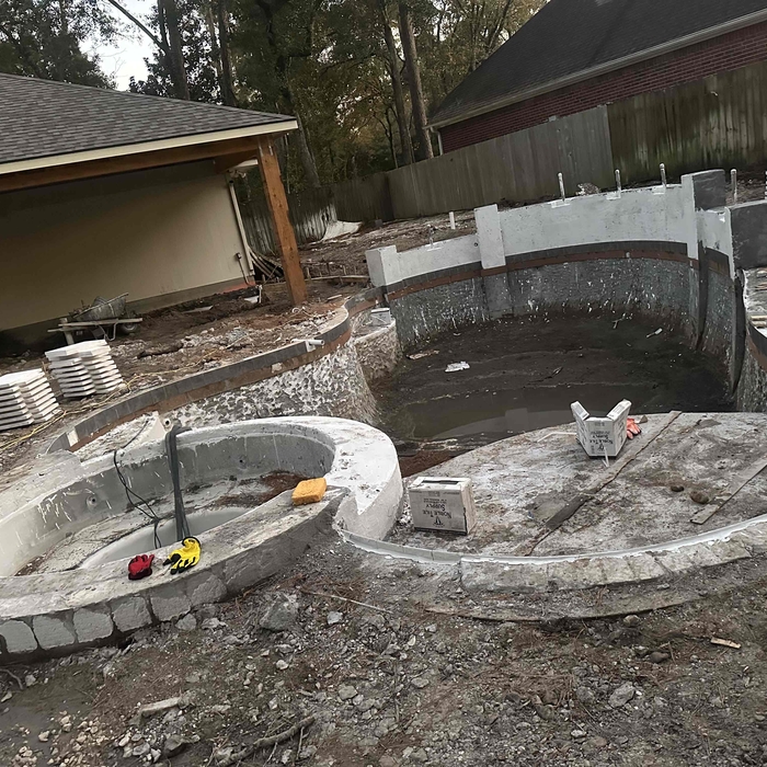 Pool remodel Houston
