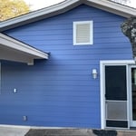 Blue James Hardie