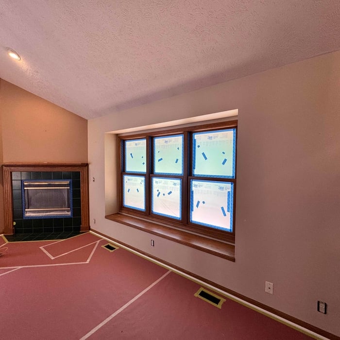 Main floor repaint
