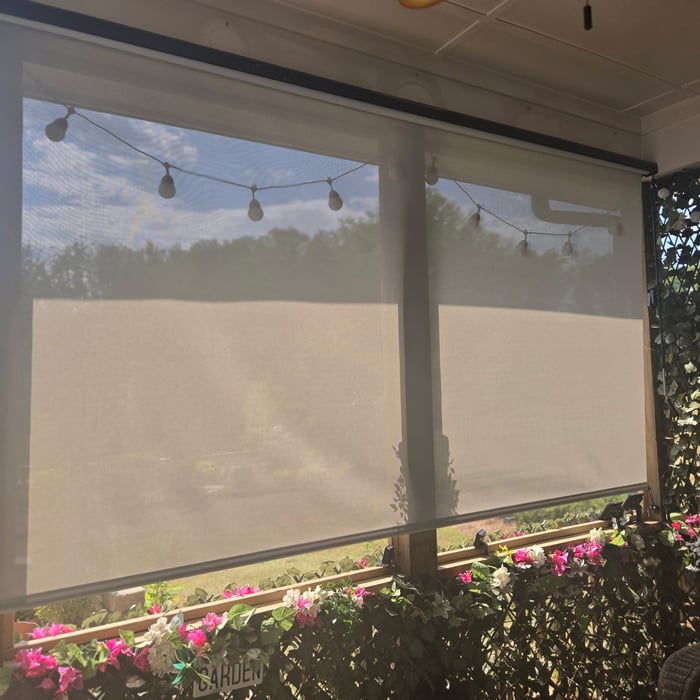 Sunshades installed