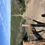 Canyon Barb Wire Fence