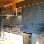 Outdoor kitchen wiring
