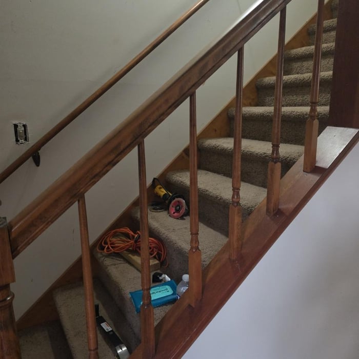 Stair case banisters