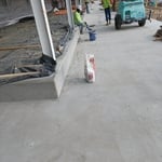 Slab on grade foundation