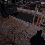 Slab on grade foundation