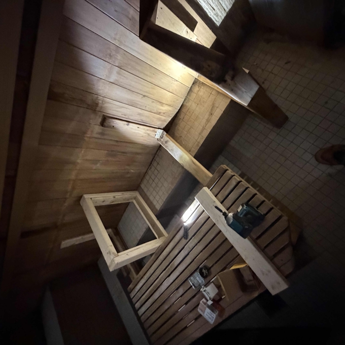 Sauna restoration