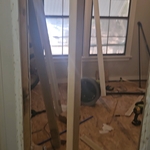 Door removal into wall