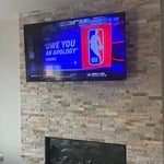 60" Brick Install