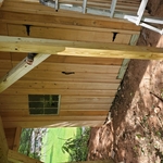 Rustic tool shed